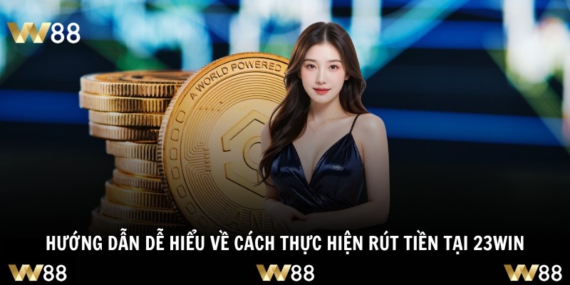 Hướng dẫn dễ hiểu về cách thực hiện rút tiền tại 23WIN