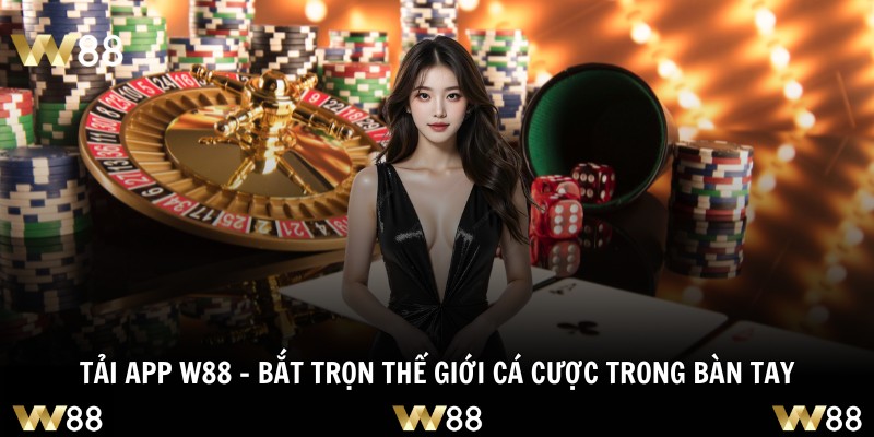 Tải App W88 - Bắt Trọn Thế Giới Cá Cược Trong Bàn Tay