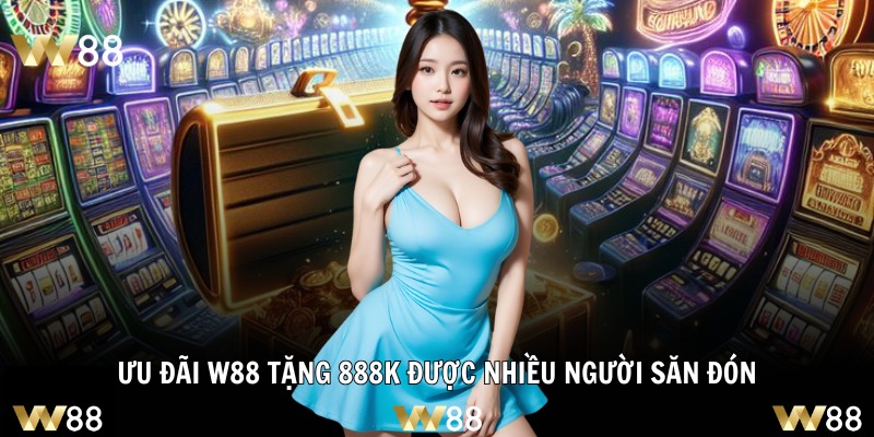 Ưu đãi W88 tặng 888k được nhiều người săn đón